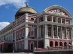 O famoso Teatro Amazonas. Estamos mesmo de volta a Manaus, a capital do estado